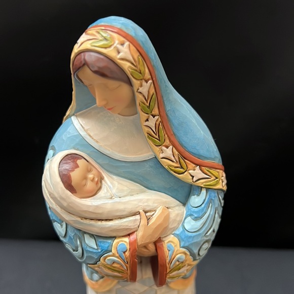 Jim Shore Inspired Our Hearts,Oh Blessed Mother 2012 Mary Mother of God … - Picture 7 of 16